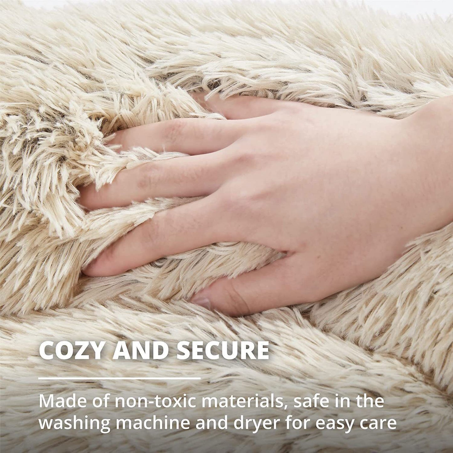 Plush Bed Pet with Pocket