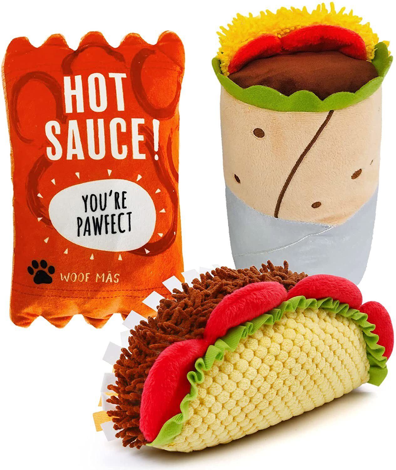 Chew Fiesta - Taco Themed Dog Chew Toys