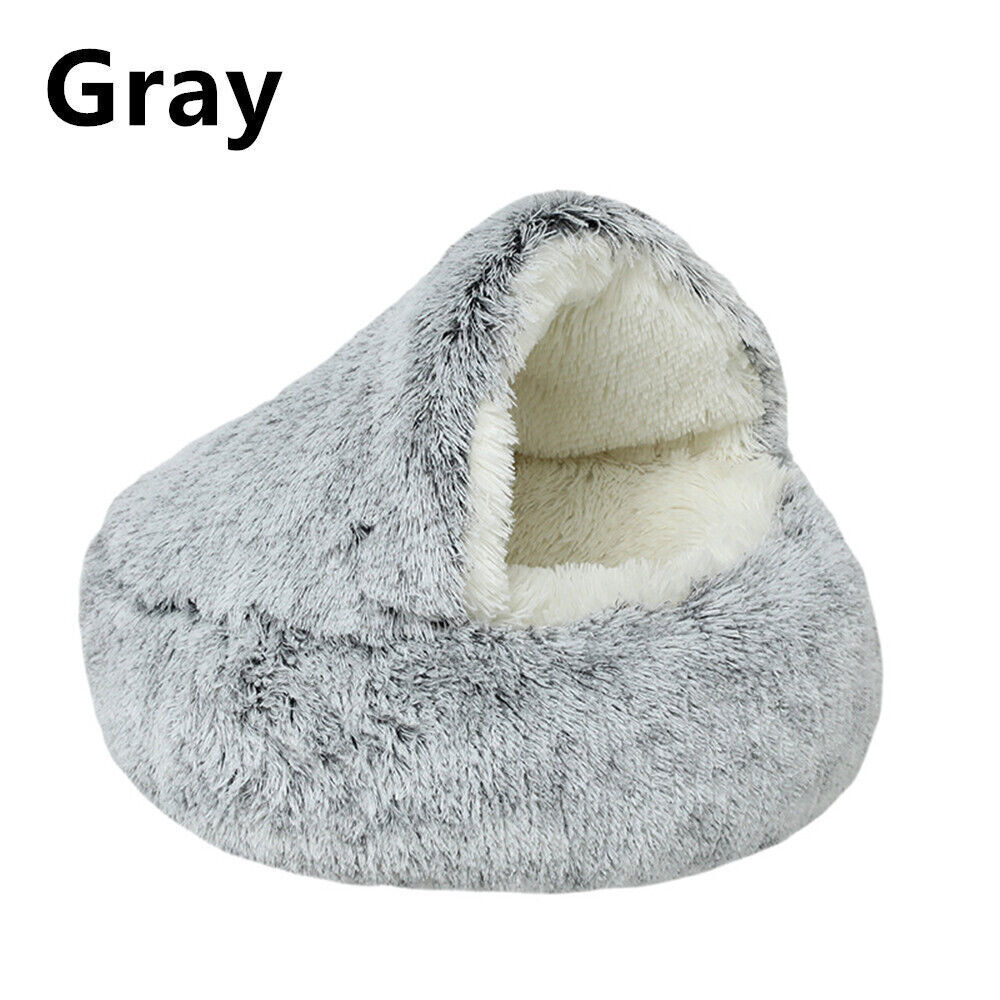 Plush Bed Pet with Pocket
