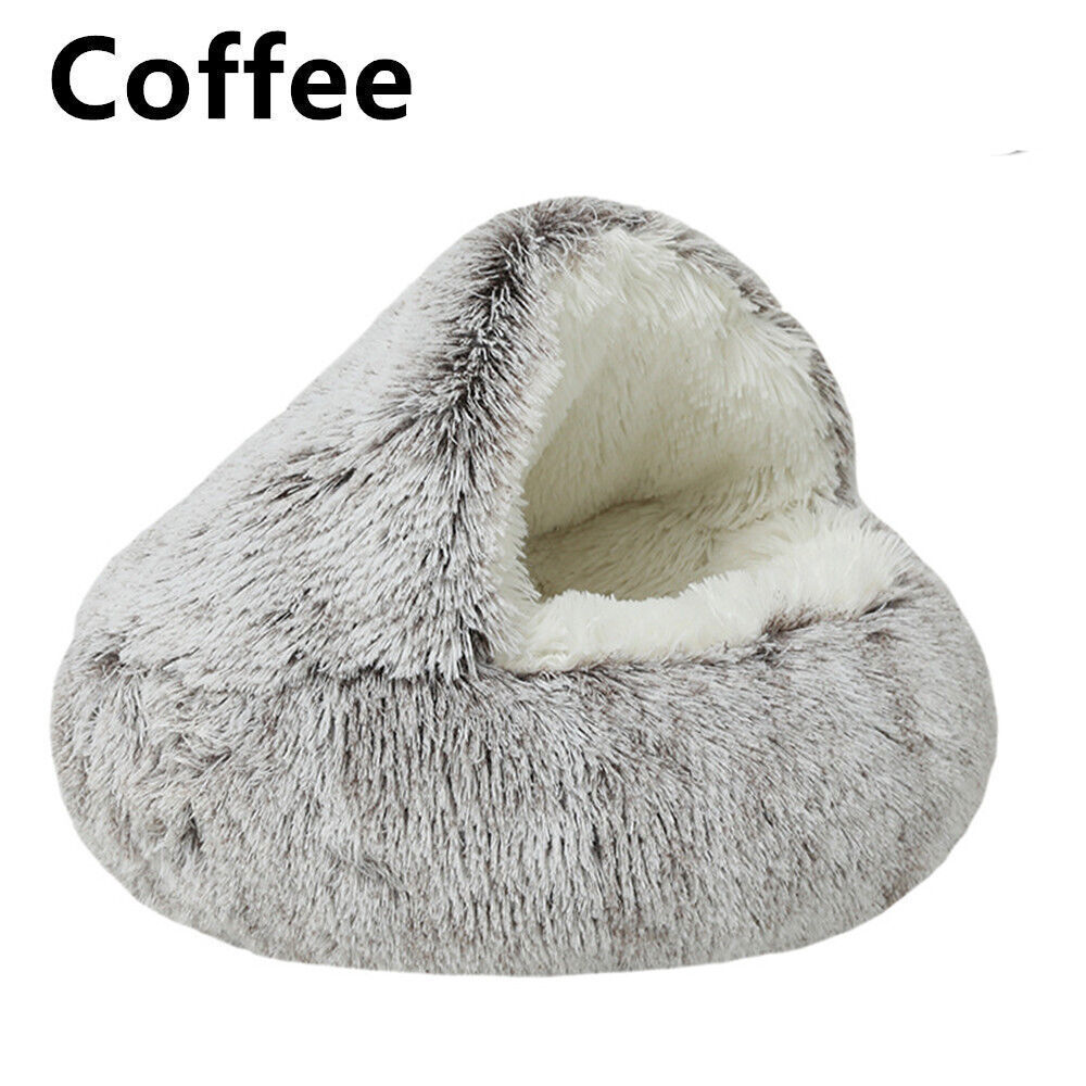 Plush Bed Pet with Pocket