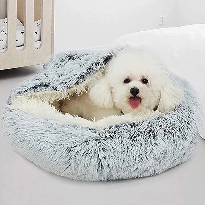 Plush Bed Pet with Pocket